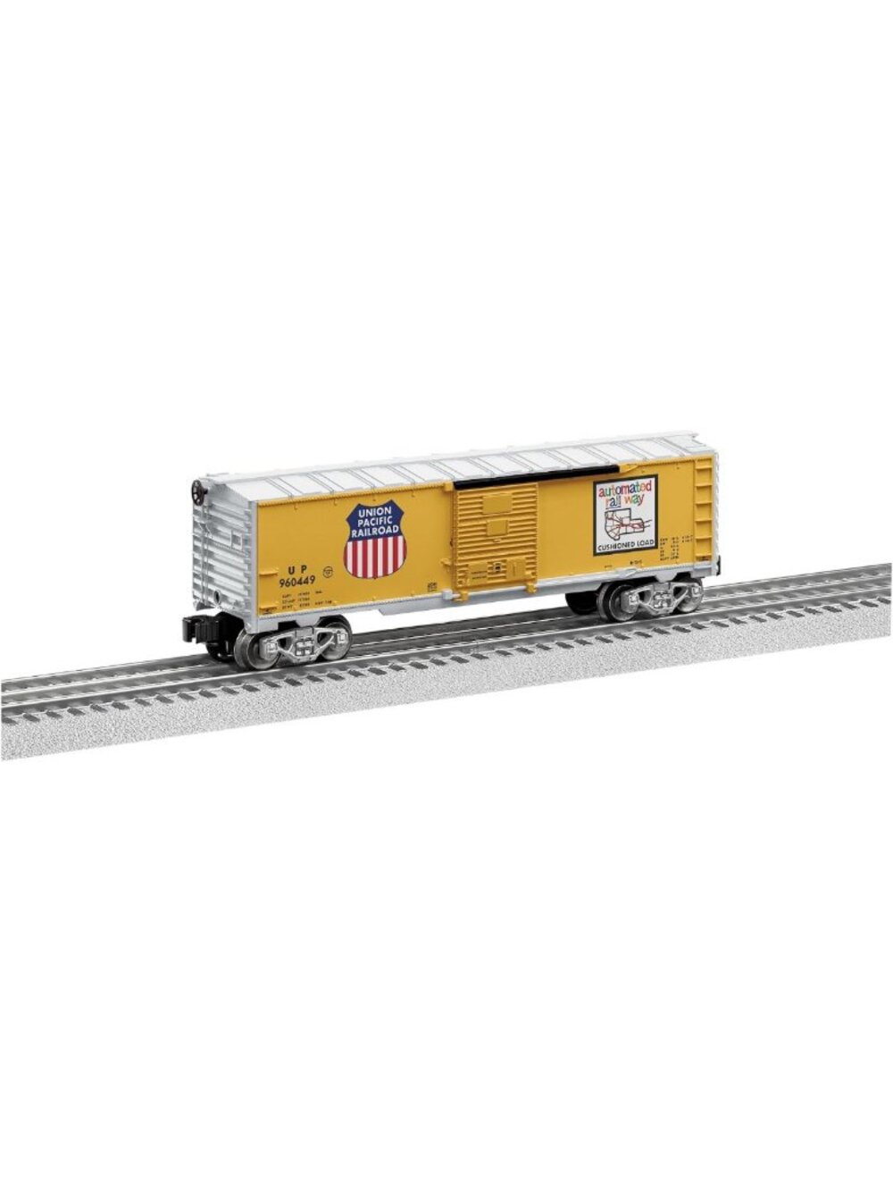 Lionel Union Pacific #960449 Boxcar O Gauge Model Train Freight Car